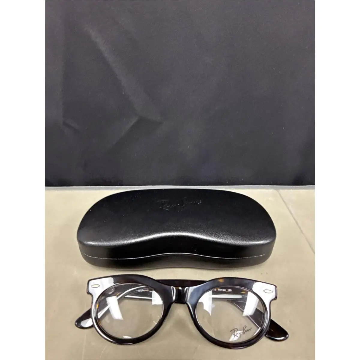 Ray-ban RX2242V Wayfarer Oval 2012 Men`s Glasses Tortoiseshell Size 50 - Blue Li