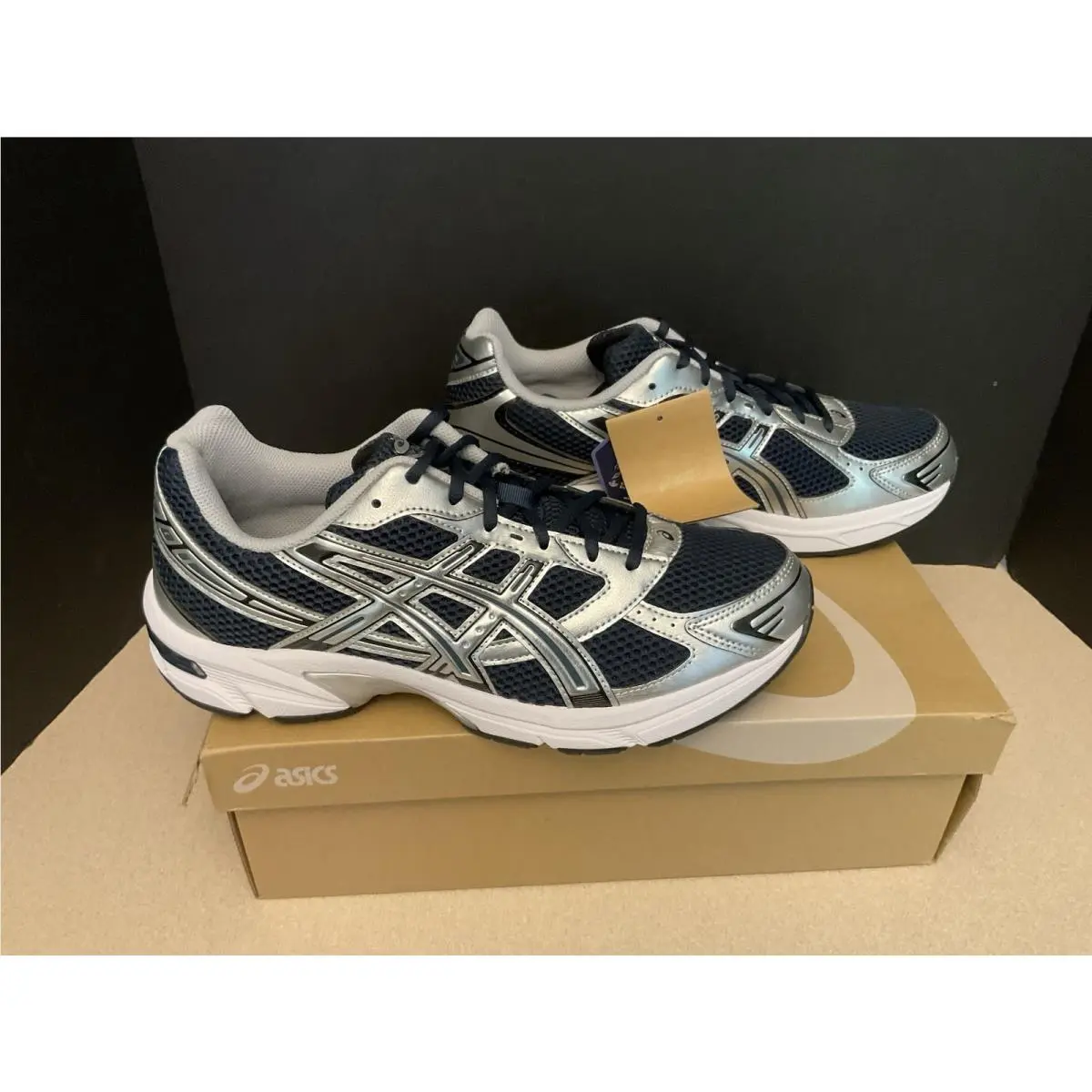 Mens Asics Gel-1130 French Blue/pure Silver Shoes. Size 11