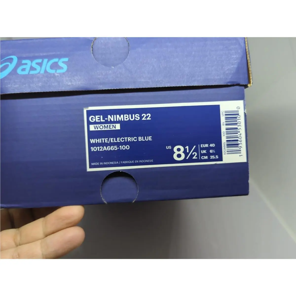 Asics shoes - ASICS Gel Nimbus - Gel Nimbus - 1012A665-100 - White (UPC: 0193604530100) 9