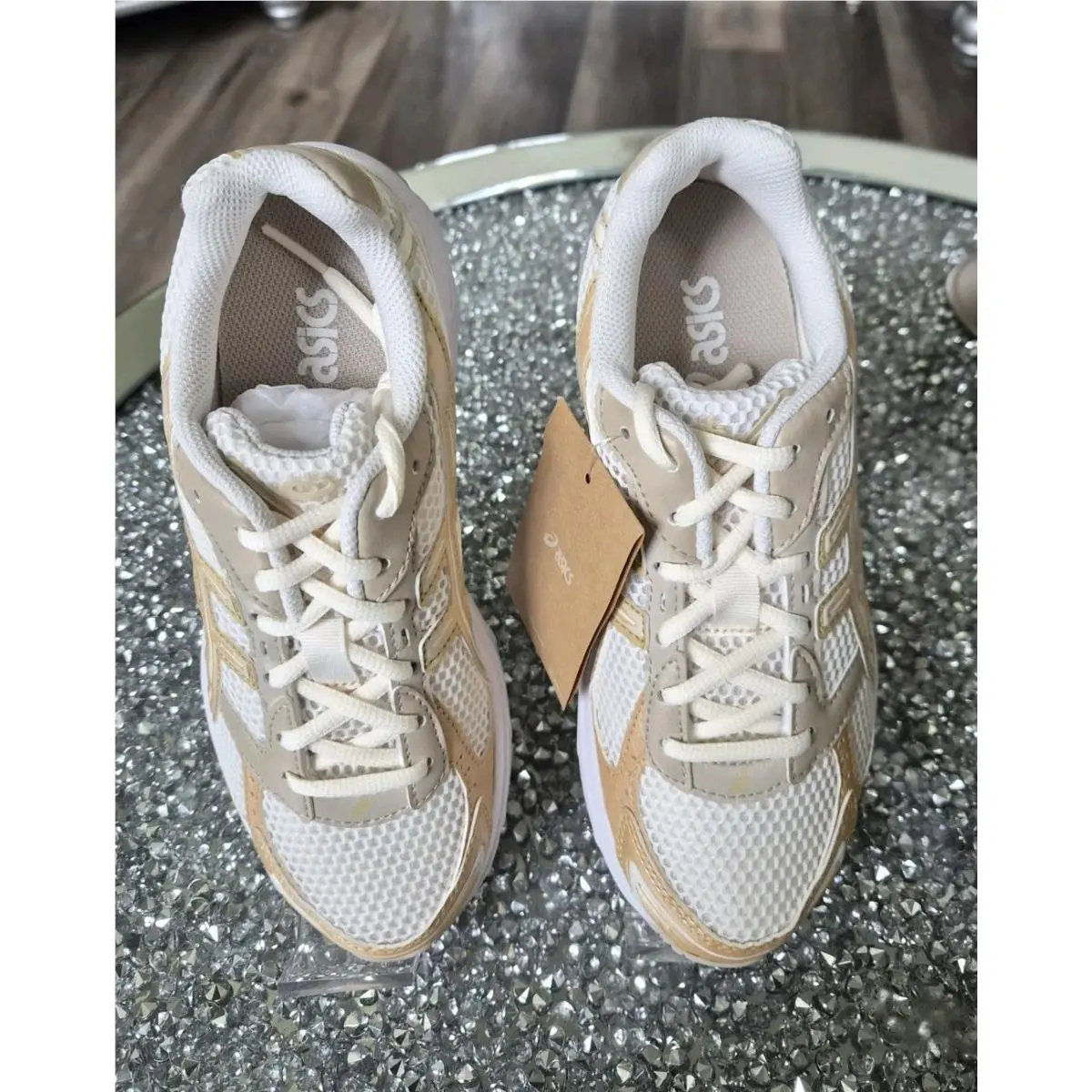Asics GEL-1130 Women`s Size 6.5 Cream Champagne