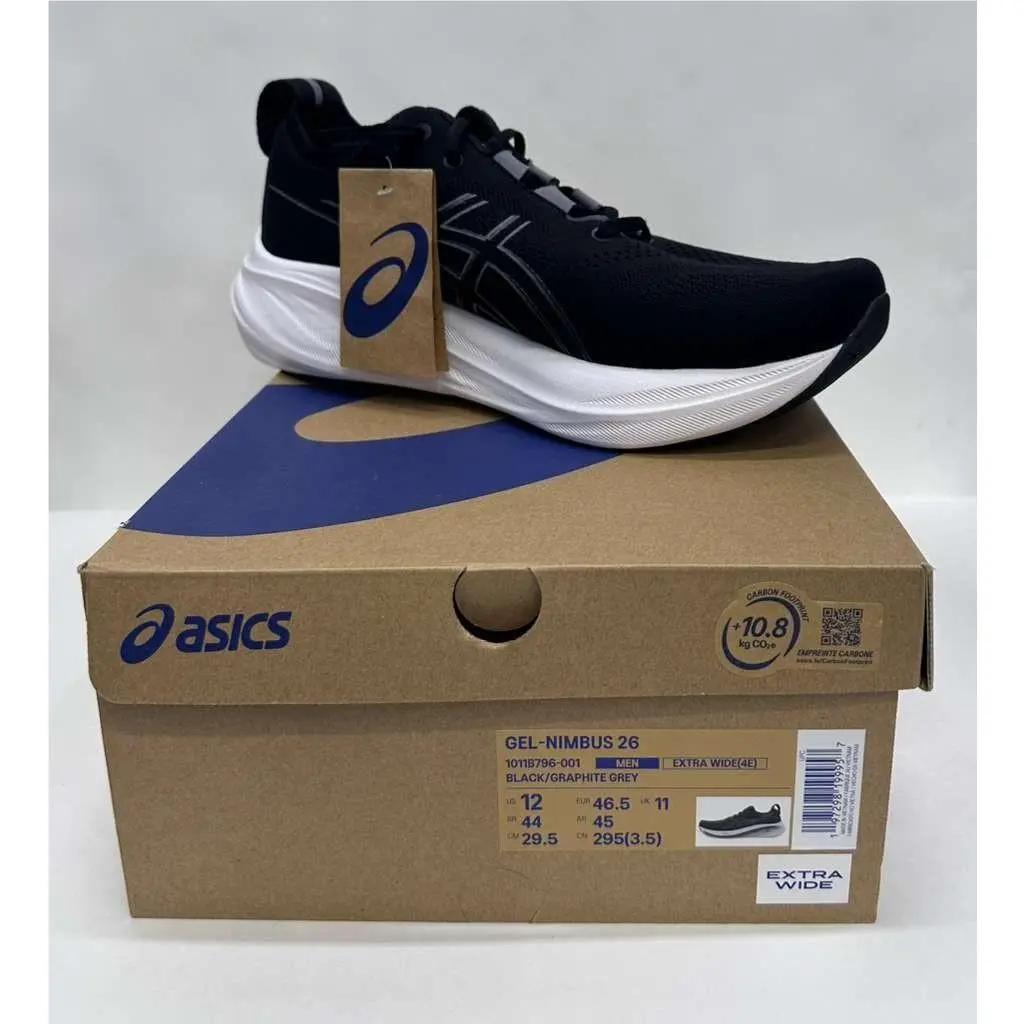 Asics shoes - Black/Graphite Grey 5