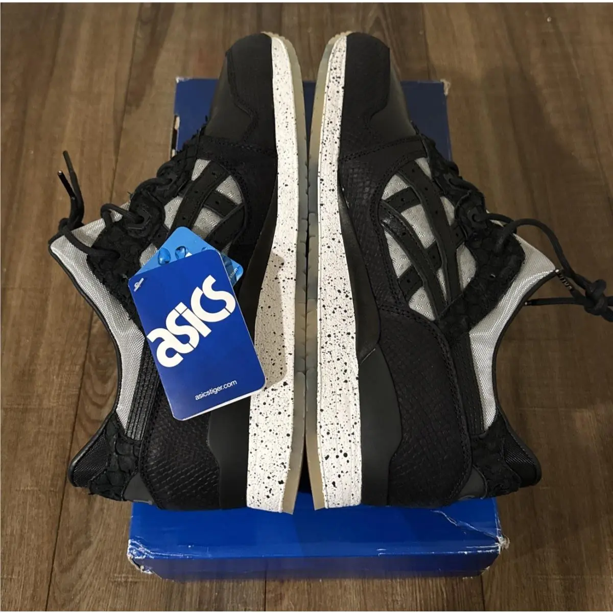 Asics shoes - ASICS Gel Lyte 3 - Gel Lyte - H535K-9090 - Black, Manufacturer: Black/Silver 8