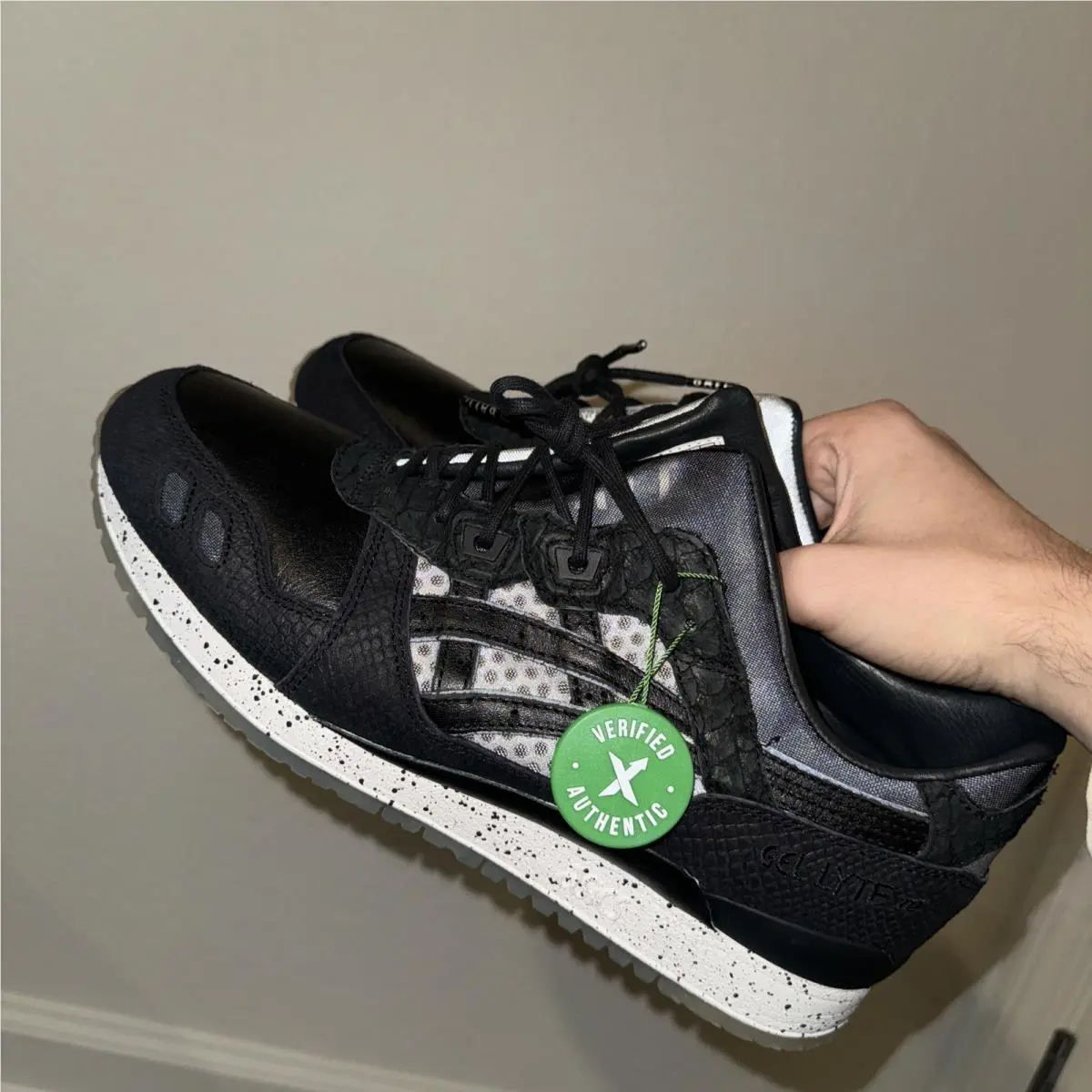 Asics shoes - ASICS Gel Lyte 3 - Gel Lyte - H535K-9090 - Black, Manufacturer: Black/Silver 14