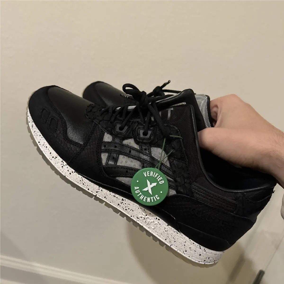 Asics shoes - ASICS Gel Lyte 3 - Gel Lyte - H535K-9090 - Black, Manufacturer: Black/Silver 15