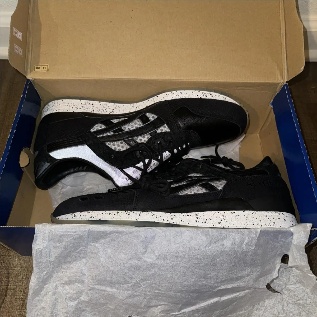 Asics shoes - ASICS Gel Lyte 3 - Gel Lyte - H535K-9090 - Black, Manufacturer: Black/Silver 19