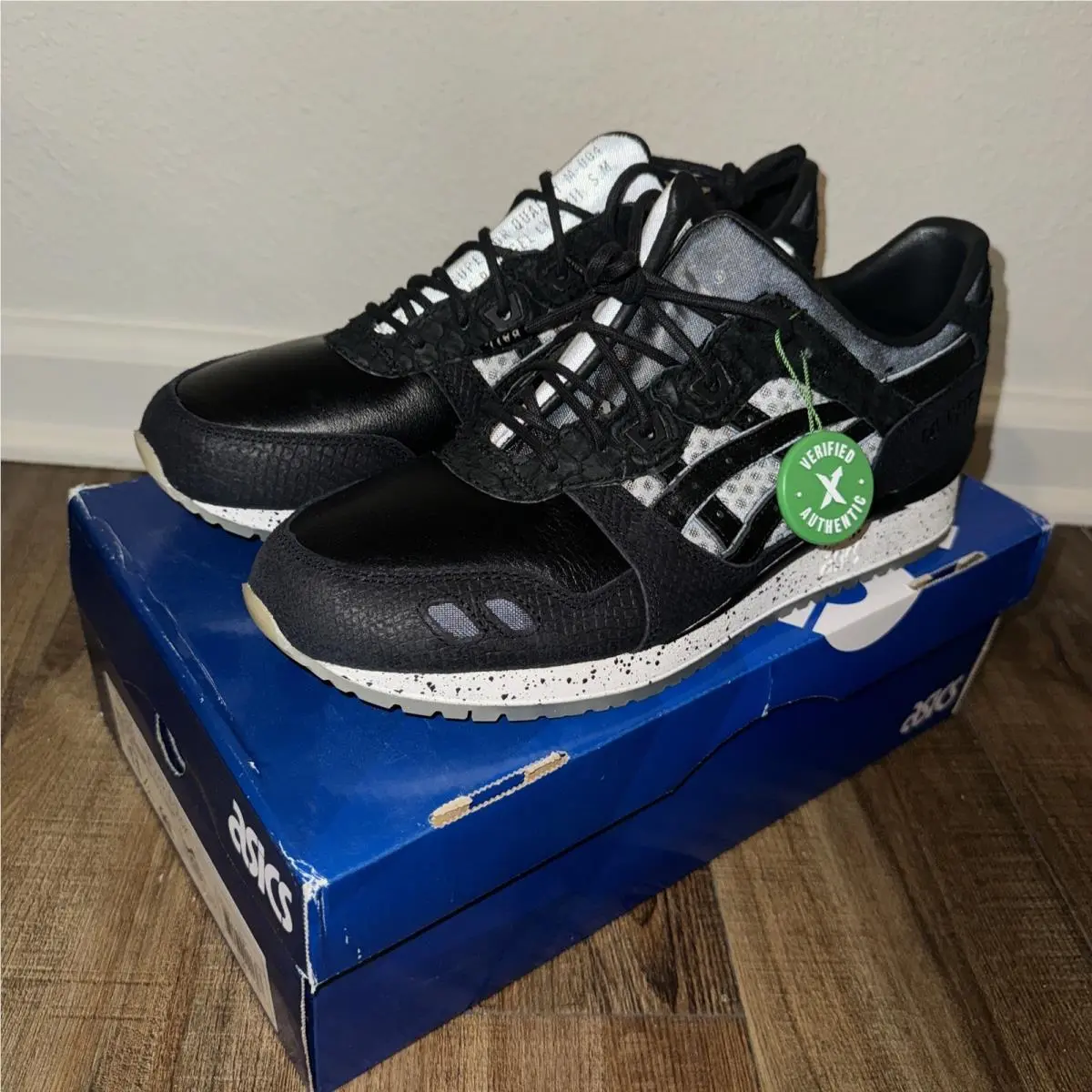 Asics shoes - ASICS Gel Lyte 3 - Gel Lyte - H535K-9090 - Black, Manufacturer: Black/Silver 1