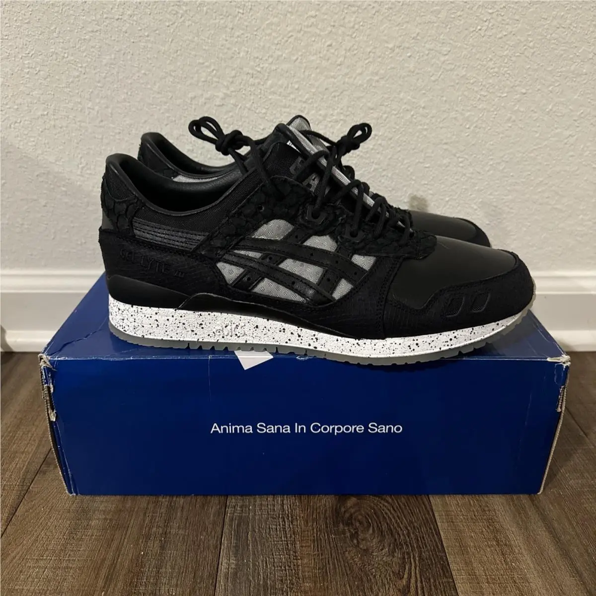 Asics shoes - ASICS Gel Lyte 3 - Gel Lyte - H535K-9090 - Black, Manufacturer: Black/Silver 2