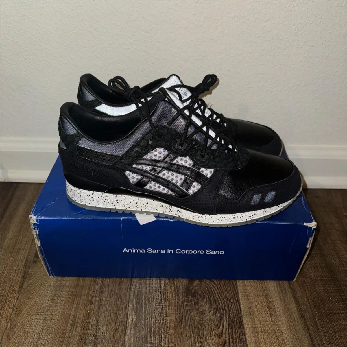 Asics shoes - ASICS Gel Lyte 3 - Gel Lyte - H535K-9090 - Black, Manufacturer: Black/Silver 3