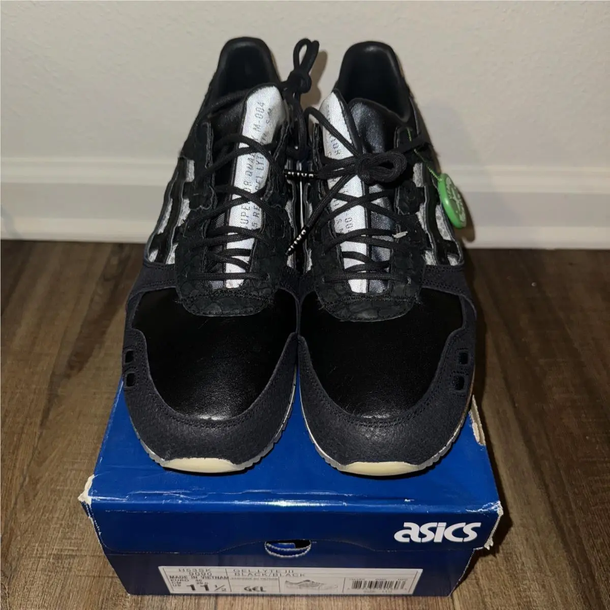 Asics shoes - ASICS Gel Lyte 3 - Gel Lyte - H535K-9090 - Black, Manufacturer: Black/Silver 5