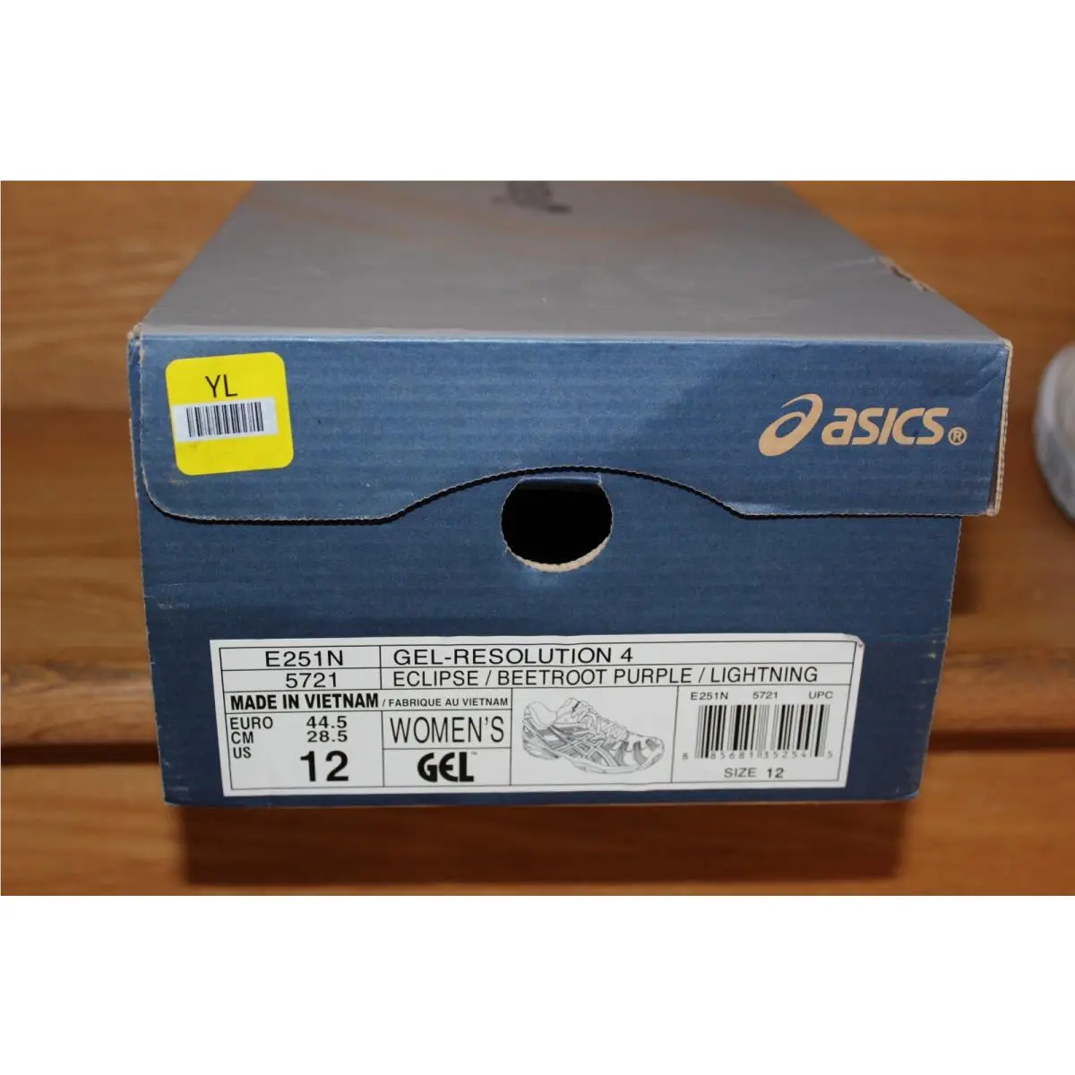 Asics shoes - GEL Resolution 4 - GEL Resolution - 1203A901400 - White 0