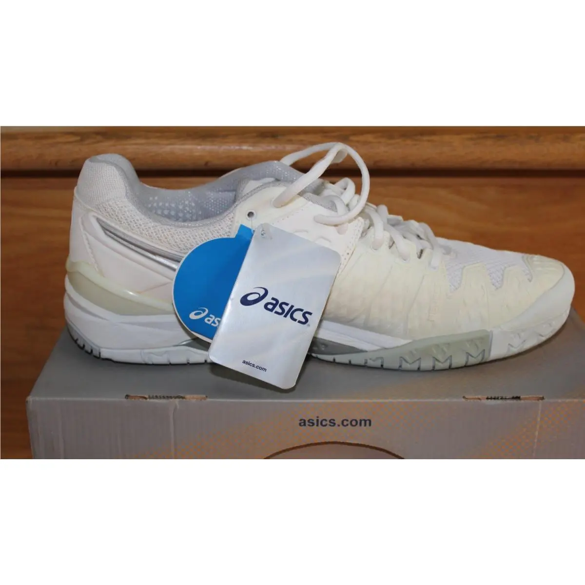 Asics shoes - GEL Resolution 4 - GEL Resolution - 1203A901400 - White 5