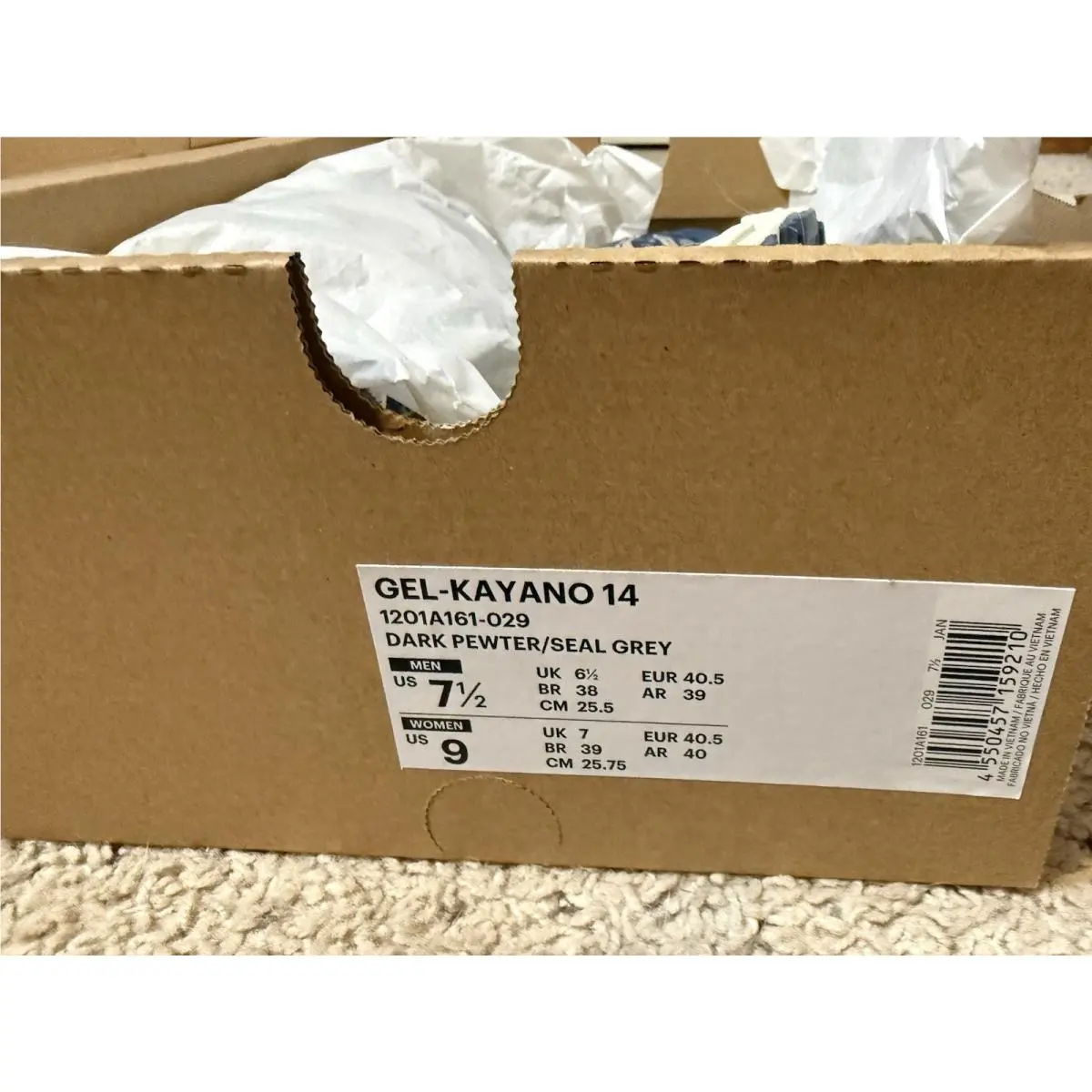 Asics shoes - ASICS Gel Kayano - Gel Kayano - 1203A926-400 - Pewter 7