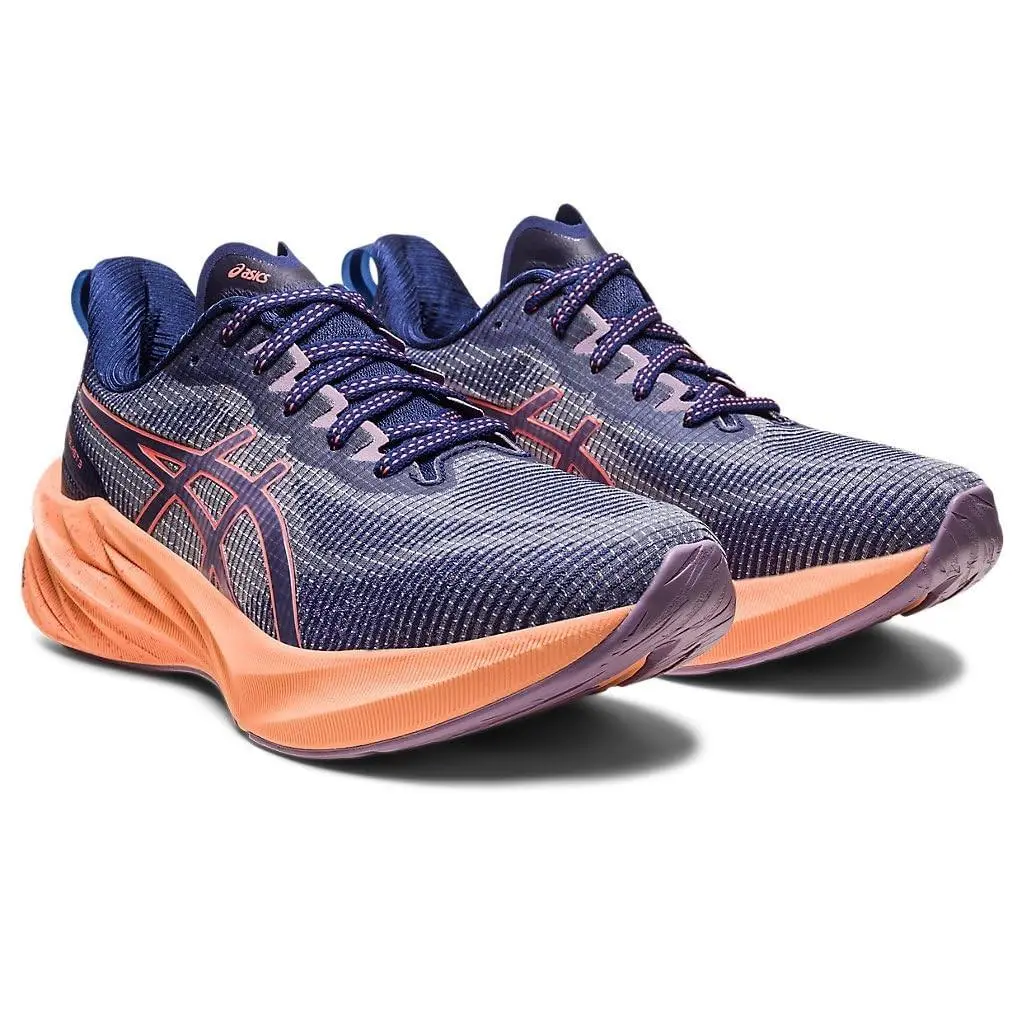 Asics shoes - ASICS Novablast 3 - Novablast - 1012B410400 - Indigo Blue/Papaya 1