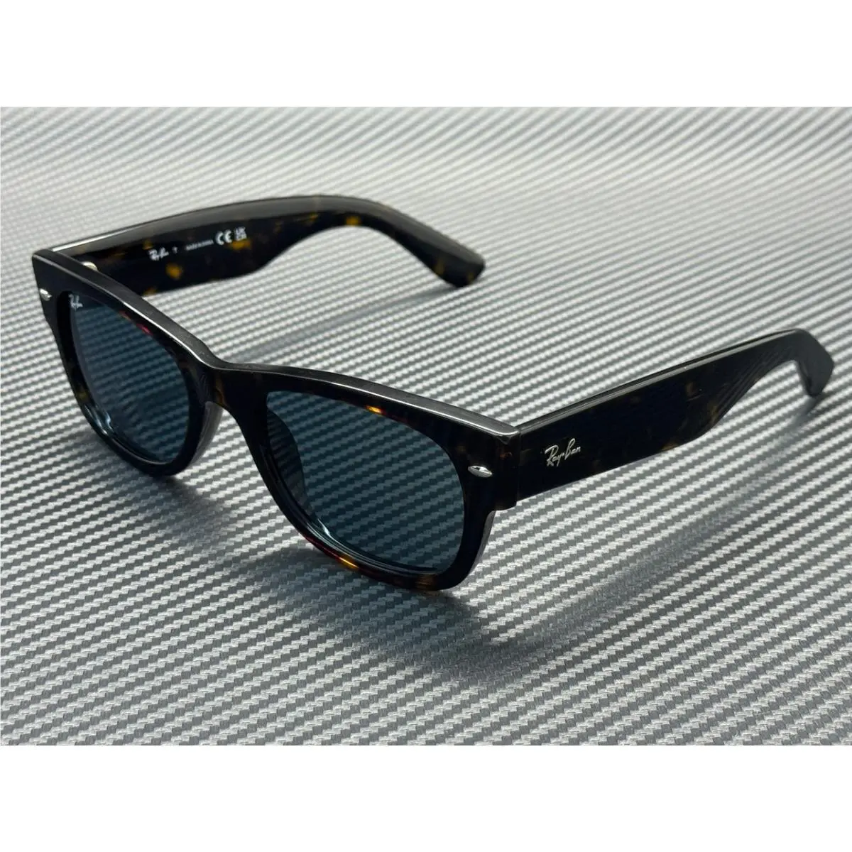Ray Ban RB0832S 902 R5 Havana Brown Blue Unisex 55 mm Sunglasses