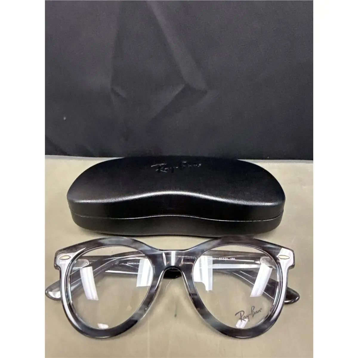 Ray-ban RX2241VF Wayfarer Way Asian Fit 8361 Men`s Glasses Blue Size 51 - Blue L
