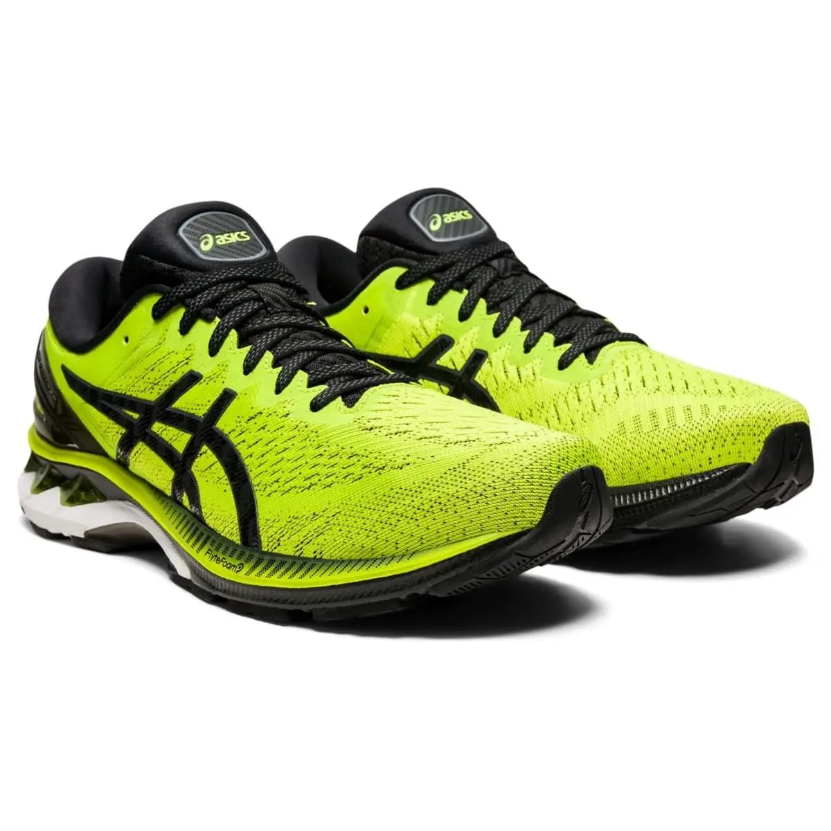 Asics Gel-kayano 27 Men`s Running Shoes Size 10 M Lime Zest/black