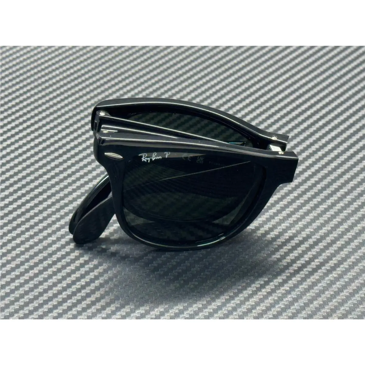 Ray Ban RB4105 601 58 Black G-15 Green Polarized Unisex 54 mm Folding Sunglasses