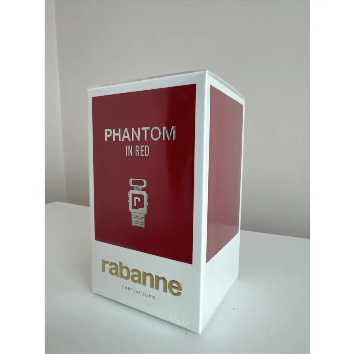 2026 Rabanne Phantom in Red Parfum Elixir 1.7oz/50ml Spray