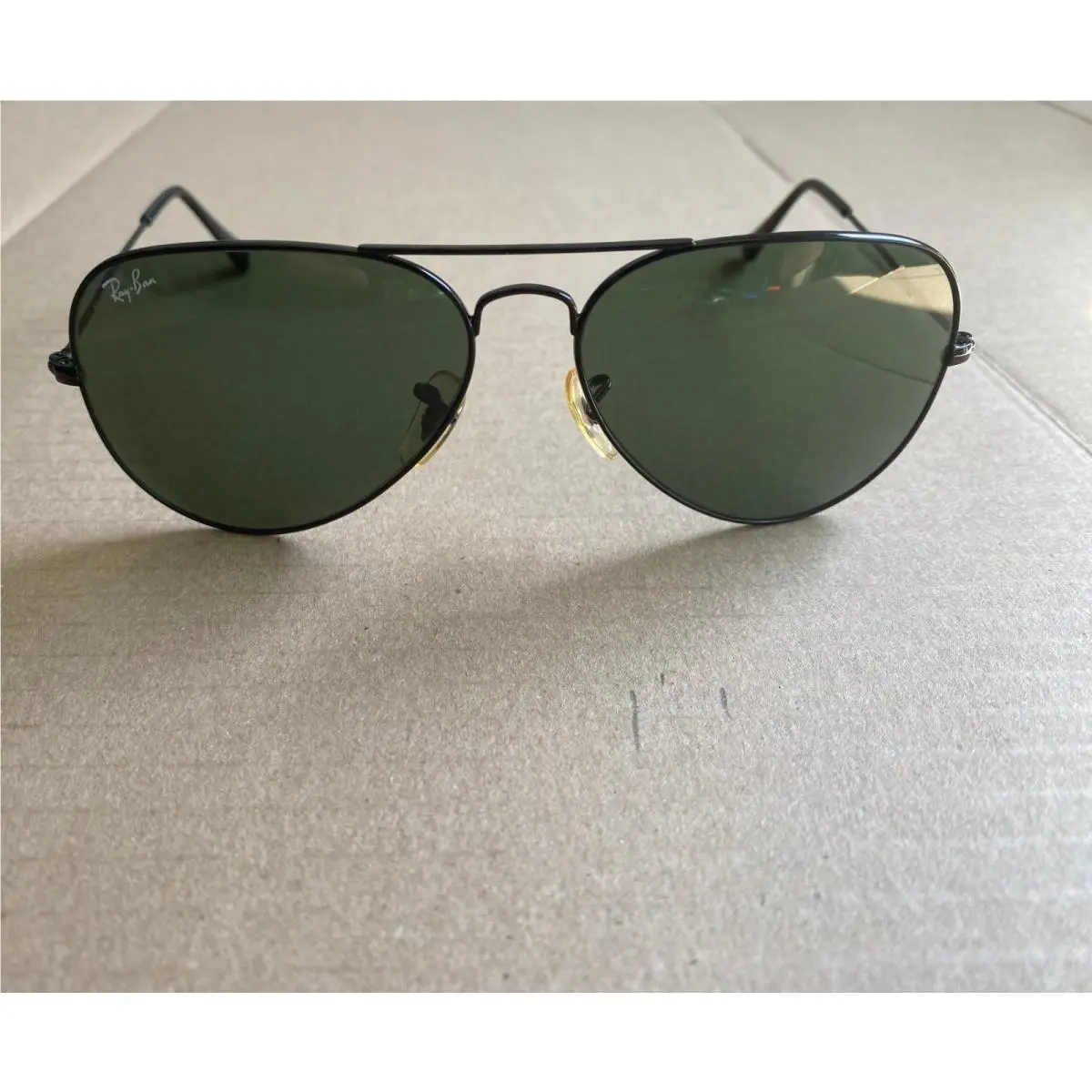 Ray-ban Aviator Large Metal RB3025 L2823 58mm Black with G-15 Green Lenses