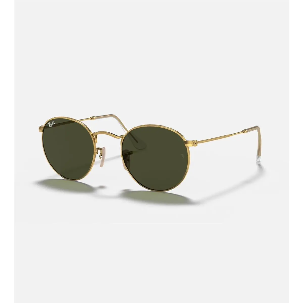Ray-ban RB3447 Round Metal Gold Frame / Green G15 Lenses Sunglasses