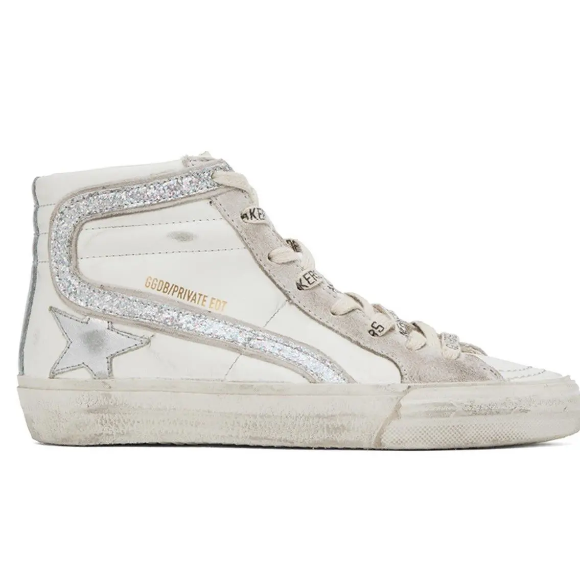 Golden Goose Slide High Top Sneaker Size US 12/ Eur 42