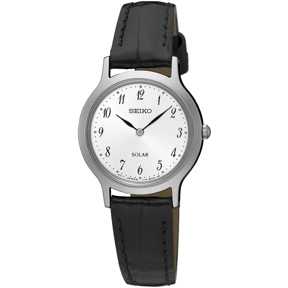 Seiko SUP369P1 SUP369 Ladies Solar Quartz Stainless Strap 30M WR