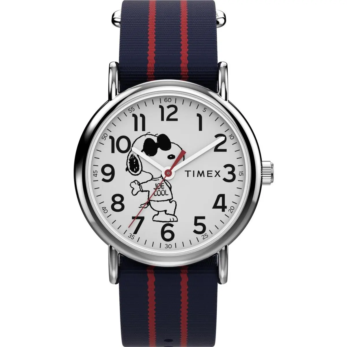TW2Y31100 Peanuts-snoopy Weekender Blue Fabric Watch 38MM Case by Timex