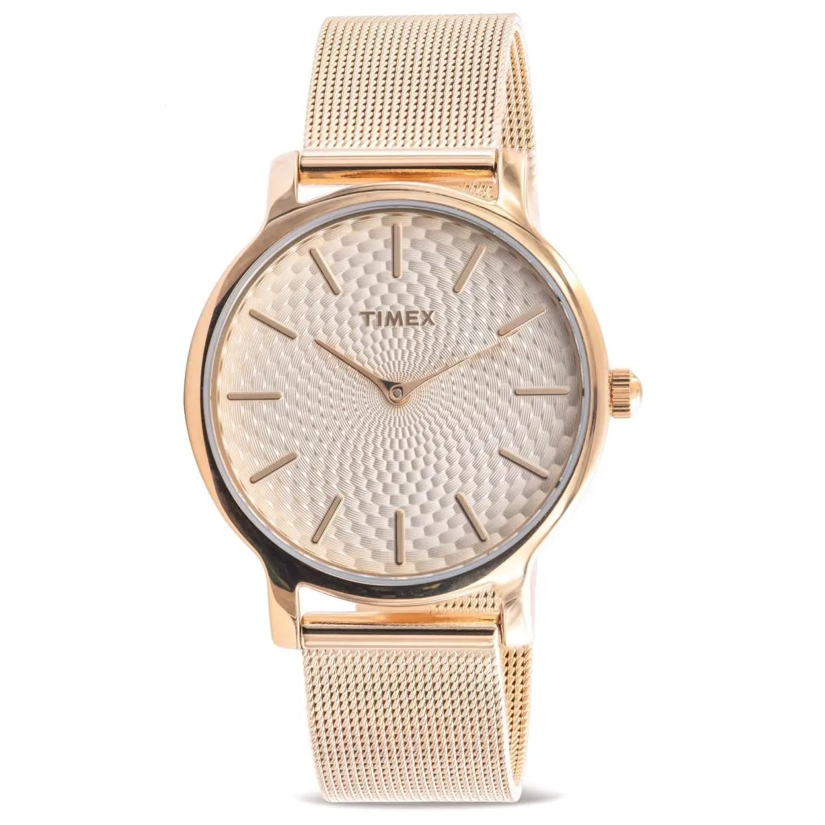 Gold-tone Mesh Ladies Watch TW2T25900 by Timex