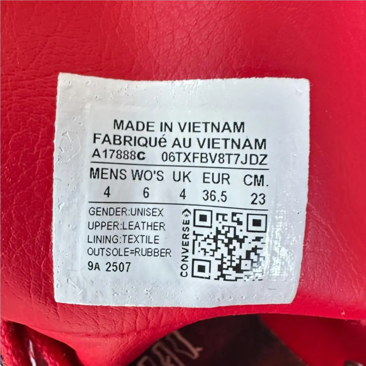 Converse shoes - Converse Chuck 70 Hi - Chuck - A17888C - Red (UPC: 194435851518) 11