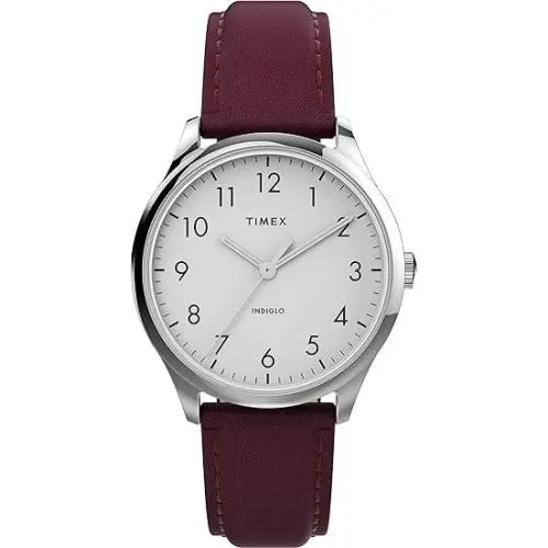 TW2V36100 Women`s Watch Indiglo Leather Band Quartz Movement by Timex