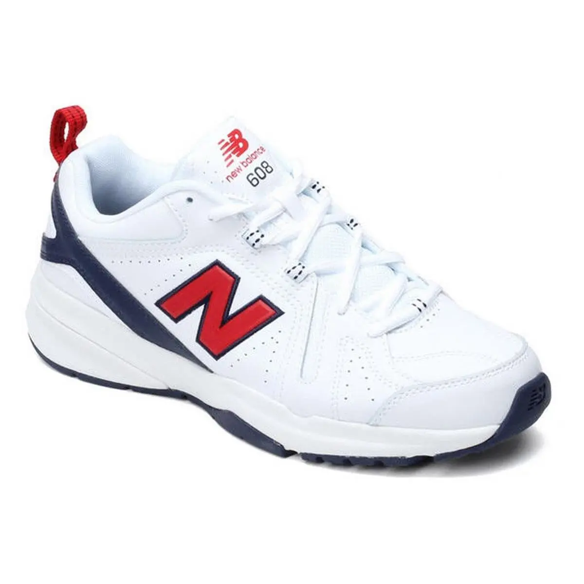 New Balance Men`s Sneakers in Patriotic Red White Blue Med Extra Wide