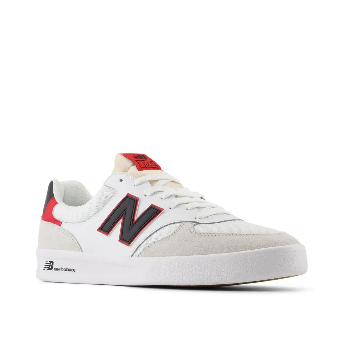 New Balance shoes - White/Black/Red 4