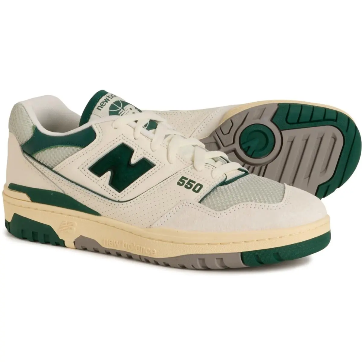 New Balance shoes - White Green 5