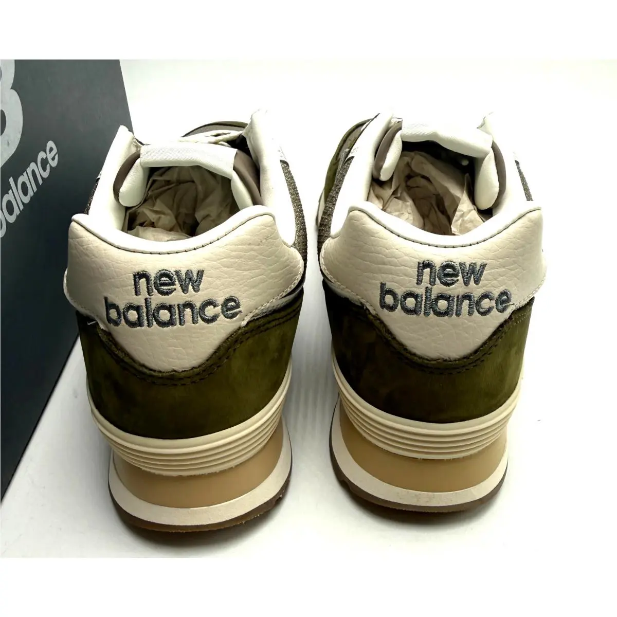New Balance shoes - New Balance 574 - U5742RG - Calcium/Dark Silver Metallic 3