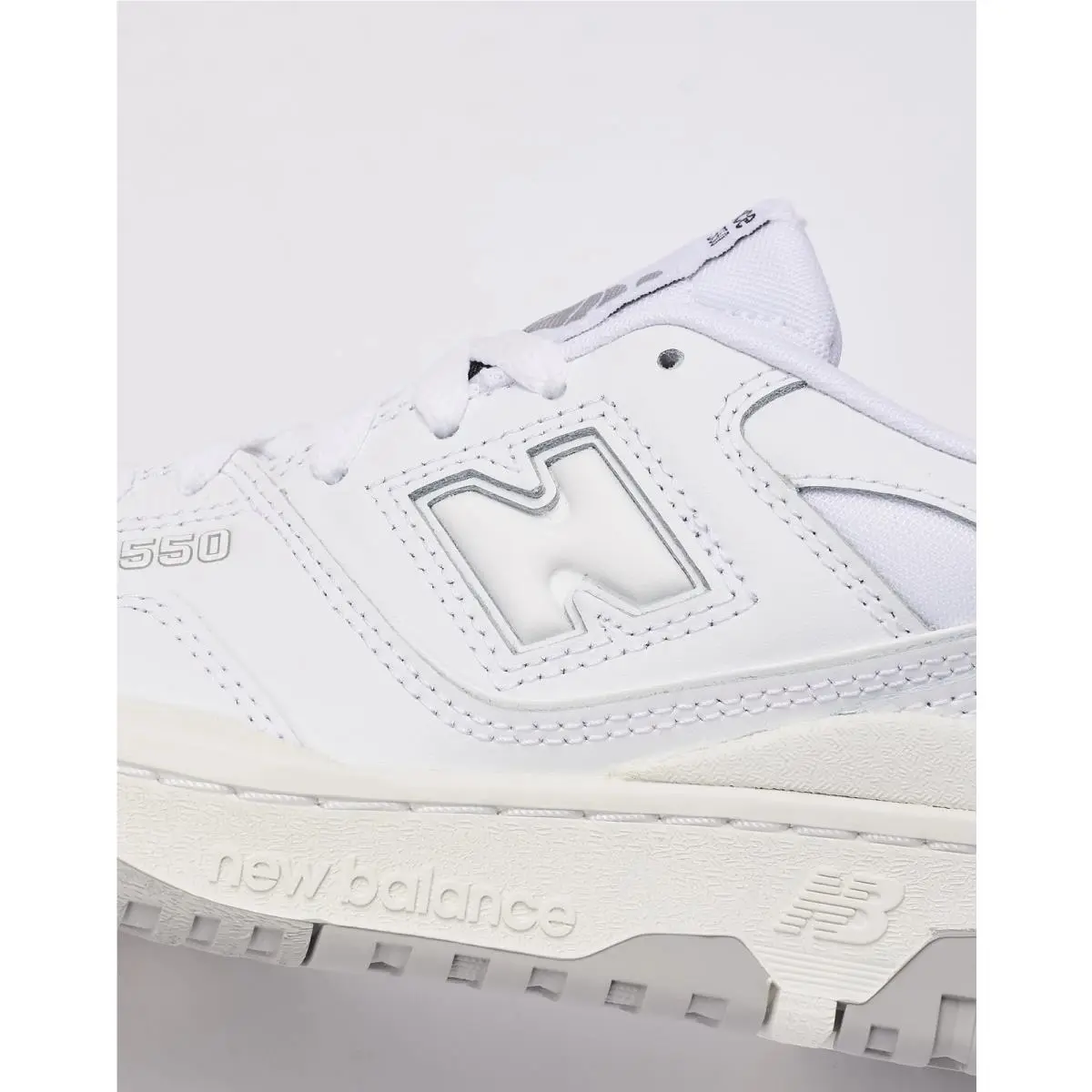 New Balance shoes - 550 White Grey - White Grey - GSB550PB - White 2