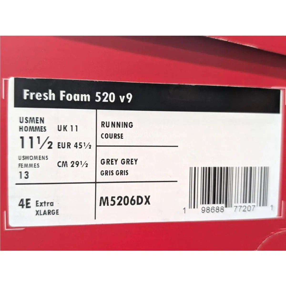 New Balance shoes - New Balance Fresh Foam 520 V9 - M5206DX - Grey/Green 9