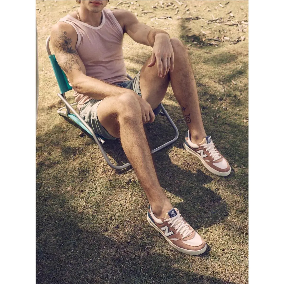 New Balance shoes - Rust/Blue/White 11