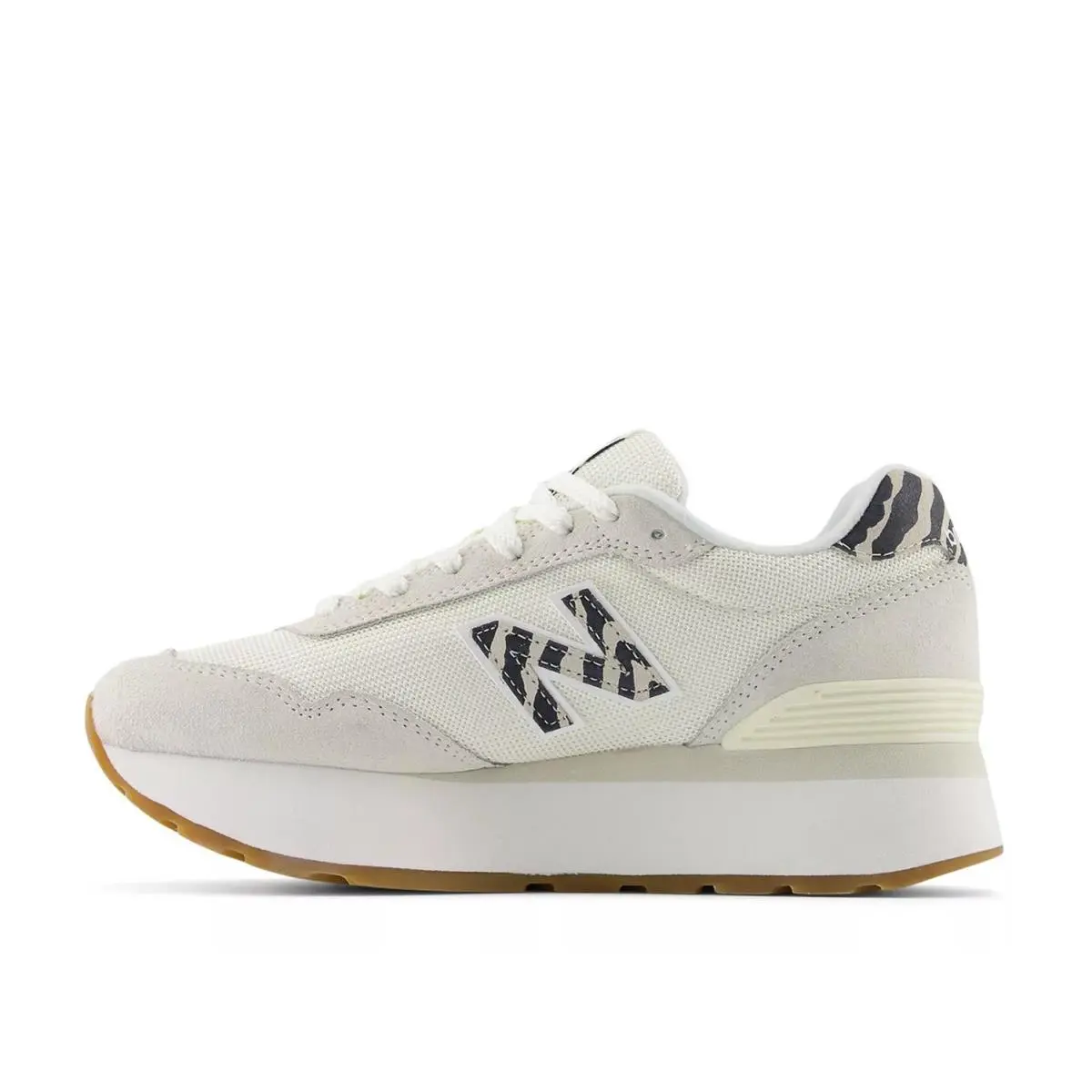 New Balance shoes - Off White/Light Grey Zebra Print 0