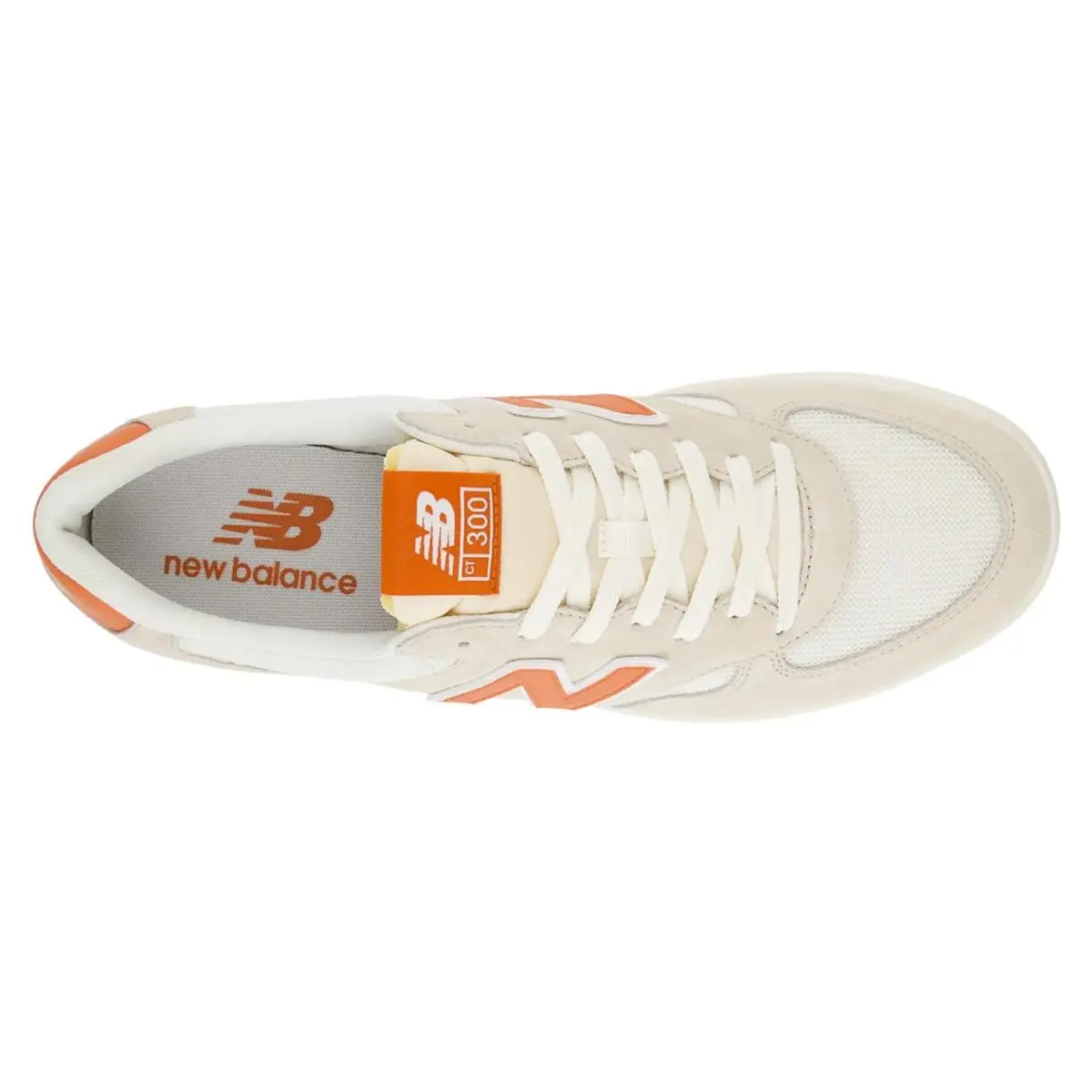New Balance shoes - Beige/White/Orange 3