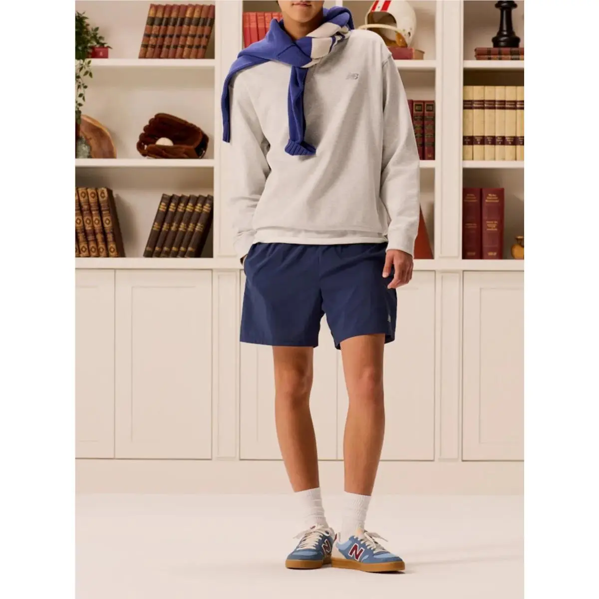 New Balance shoes - Blue/Off White/Maroon 5