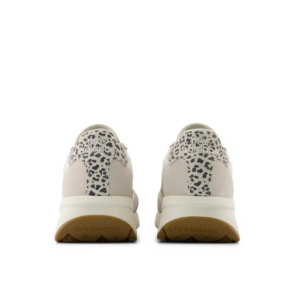 New Balance shoes - Beige/White/Leopard Print 11