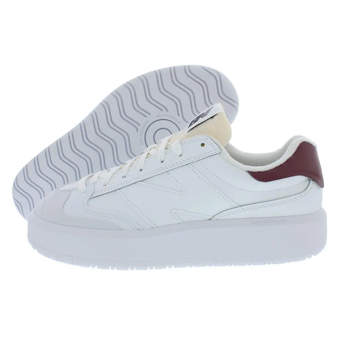 New Balance shoes - White/Red, Full: White/Red 3