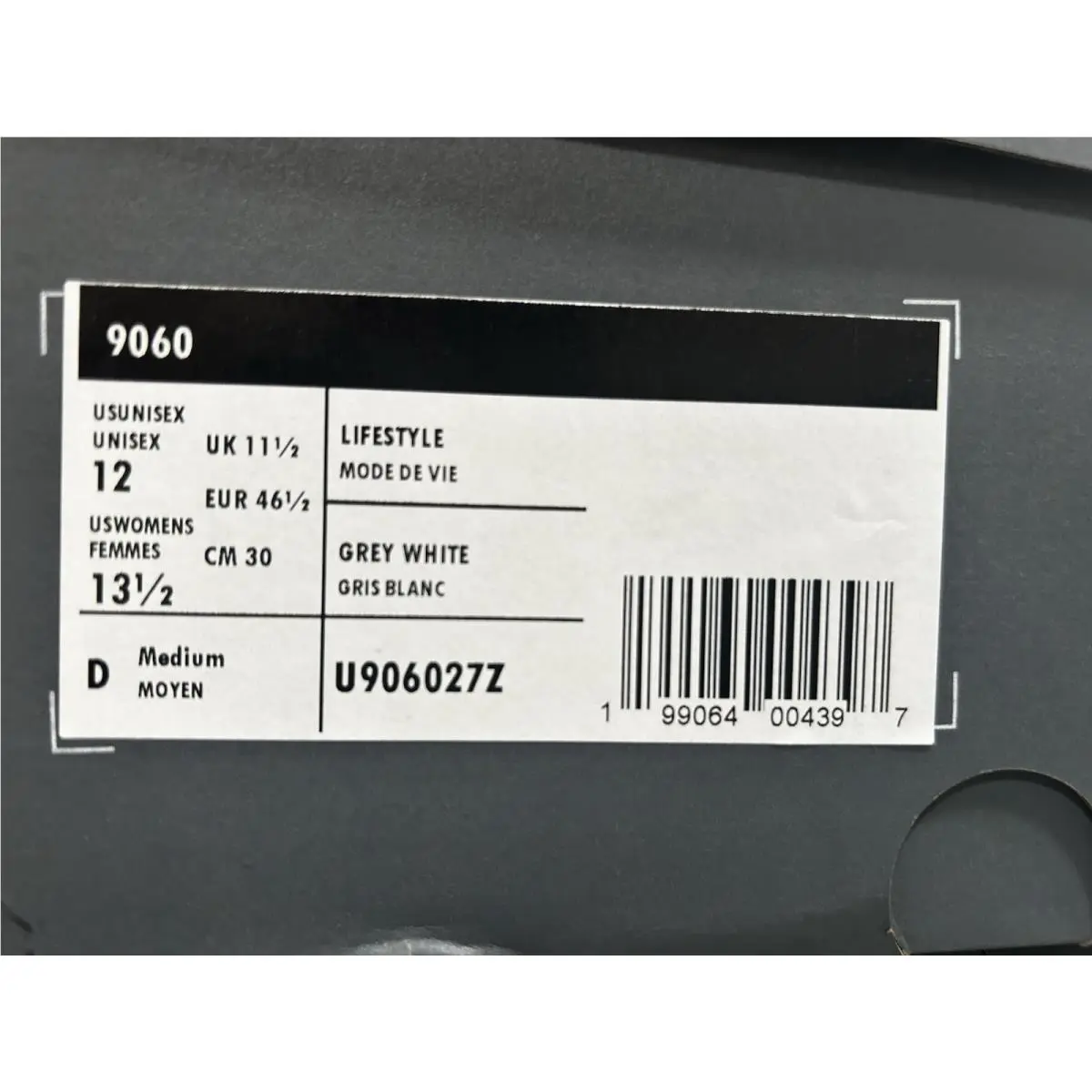 New Balance shoes - New Balance 9060 - U906027Z - White 8