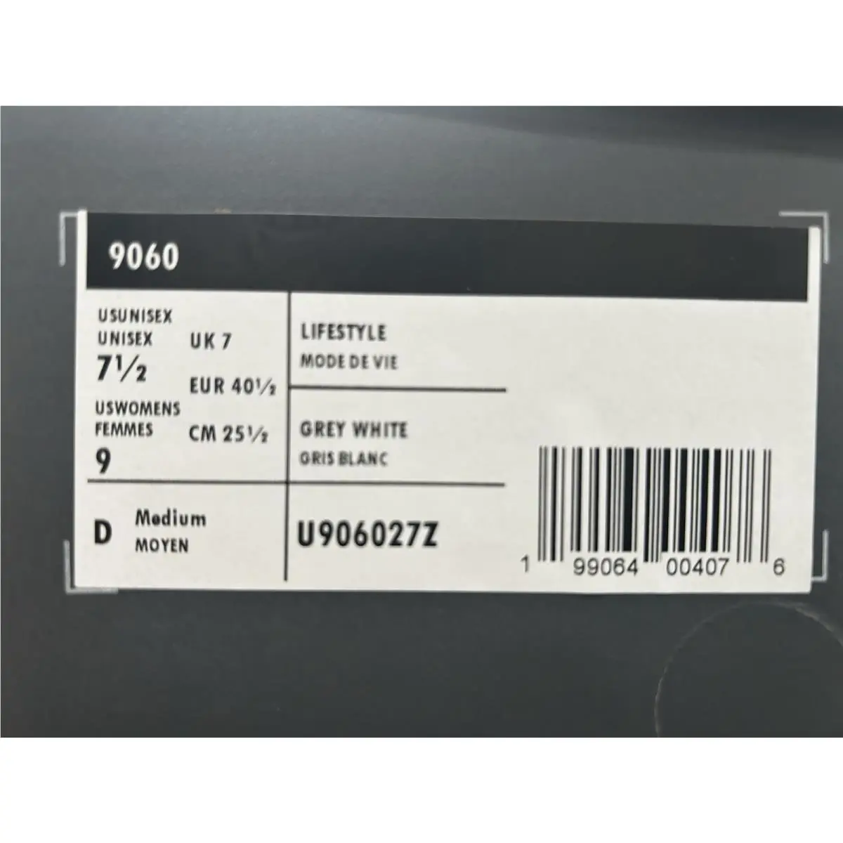 New Balance shoes - New Balance 9060 - U906027Z - White 17