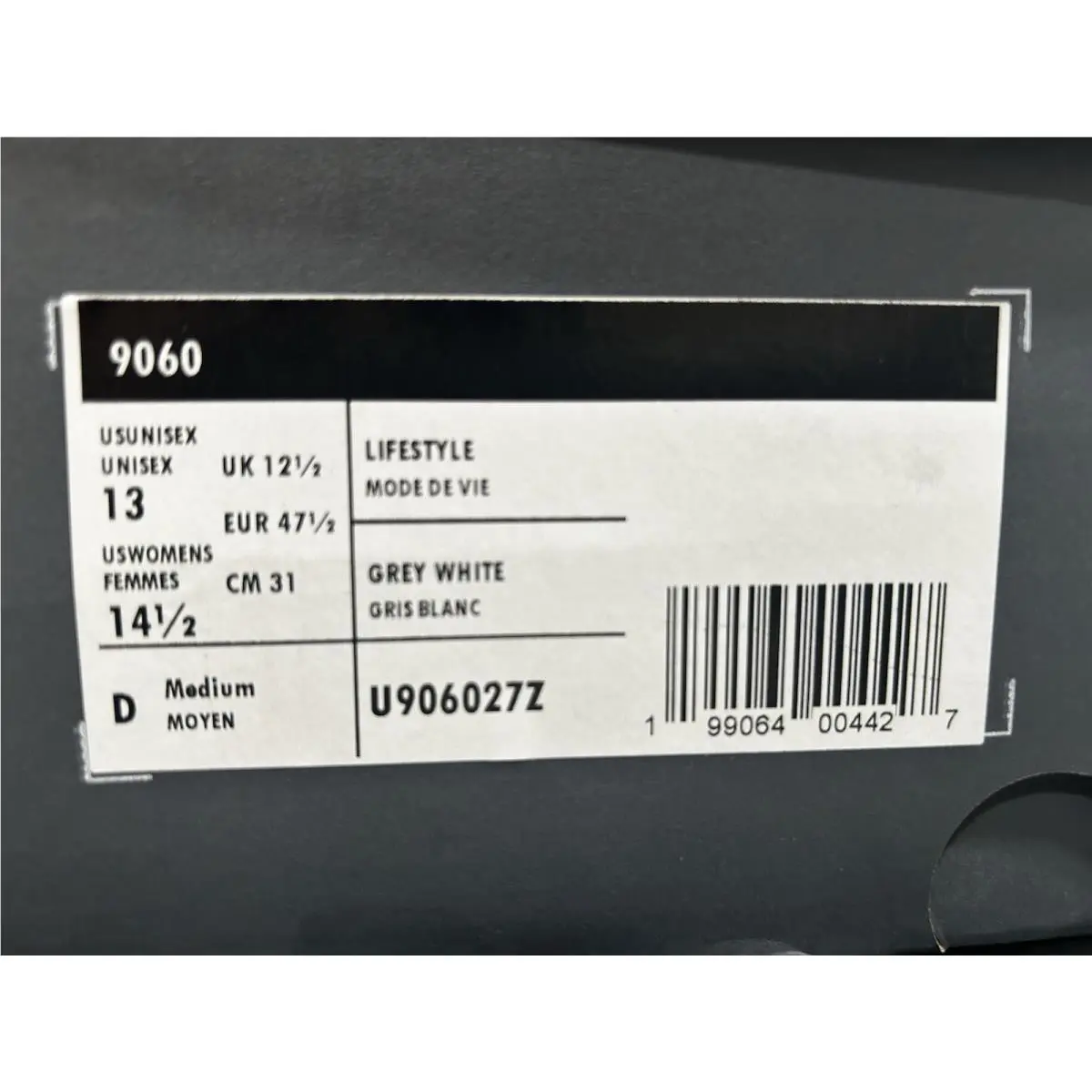 New Balance shoes - New Balance 9060 - U906027Z - White 20
