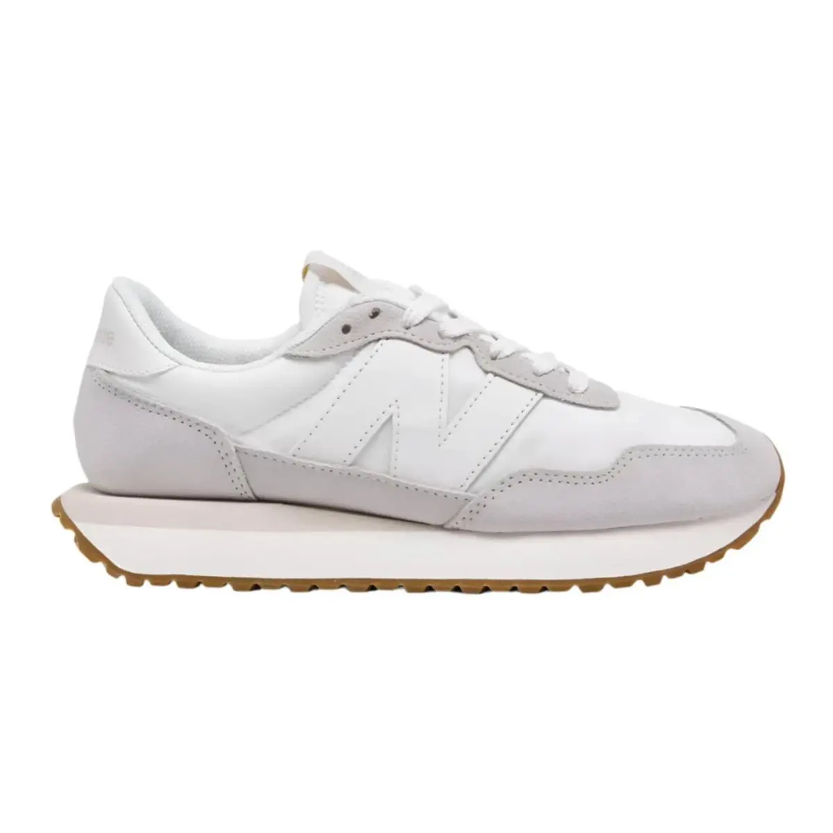 New Balance 237 Women`s White Grey Sneakers Shoes New WS237NN