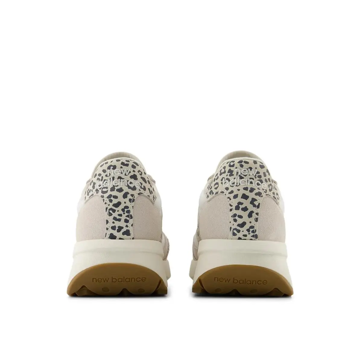 New Balance shoes - Beige/White/Leopard Print 9