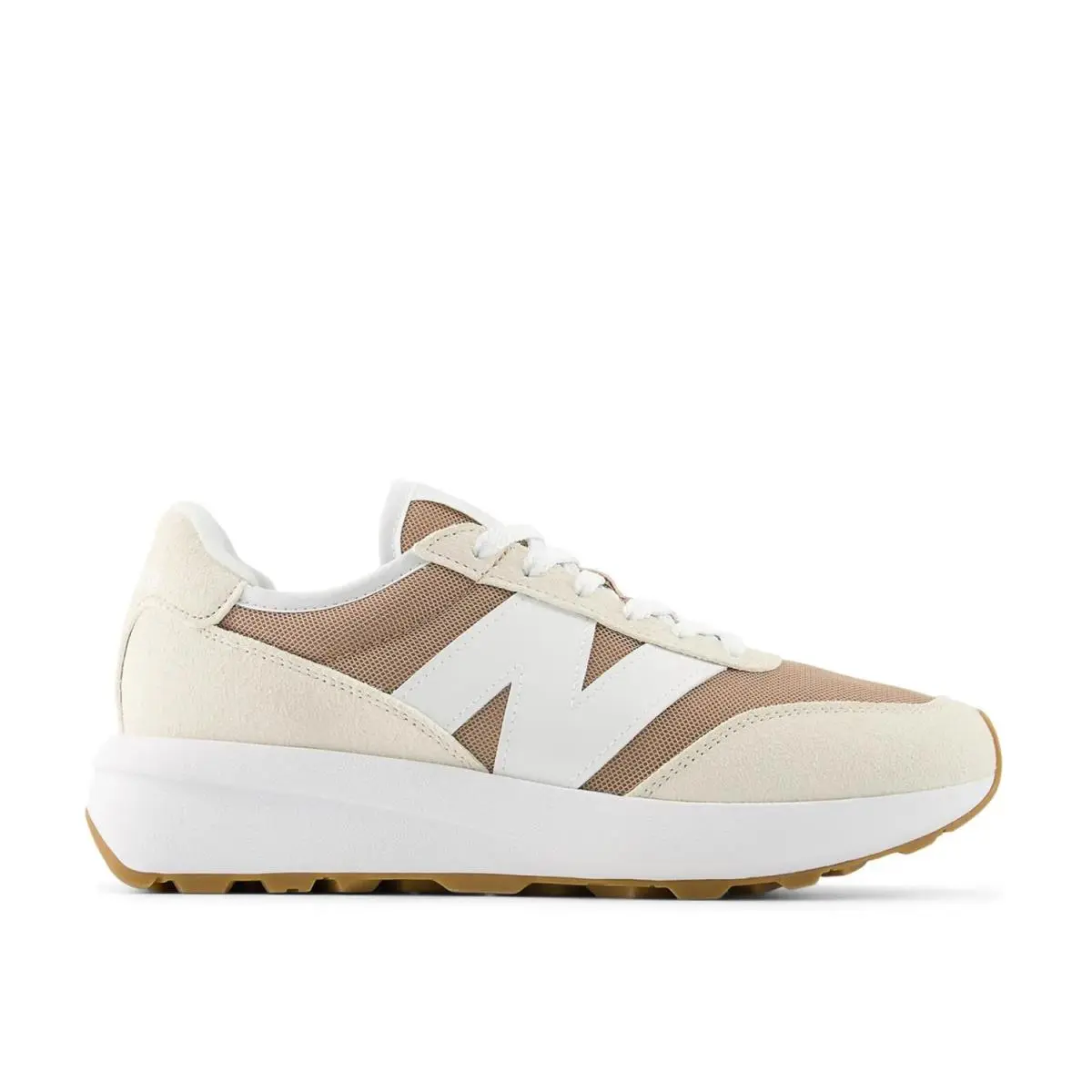 New Balance shoes - Beige/White/Leopard Print 34