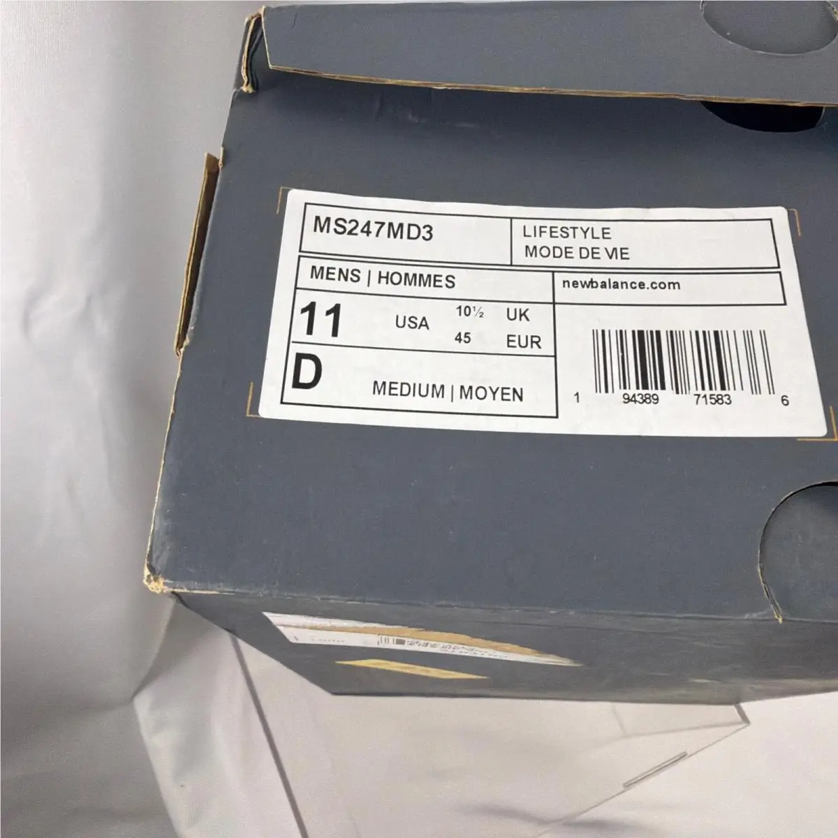 New Balance shoes - New Balance 247 S - MS247MD3 - Black 5