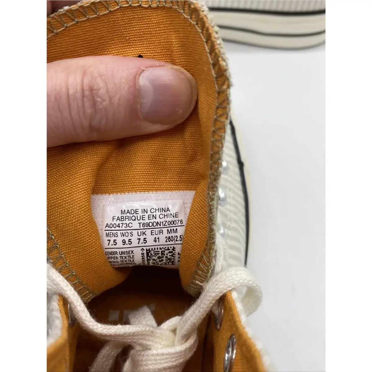Converse shoes - A00473C - A00473C - Beige (UPC: 194433595520) 5